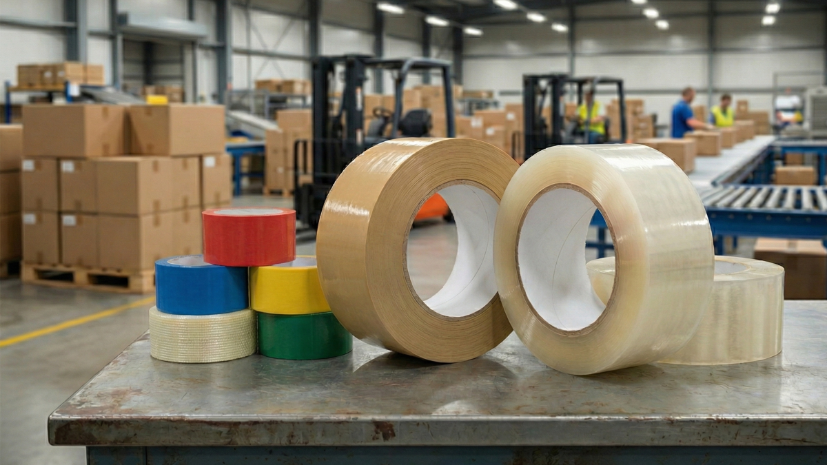 Cintas adhesivas p/ empaque