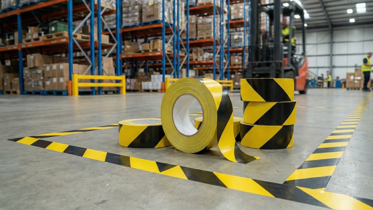 Cinta marcaje de área